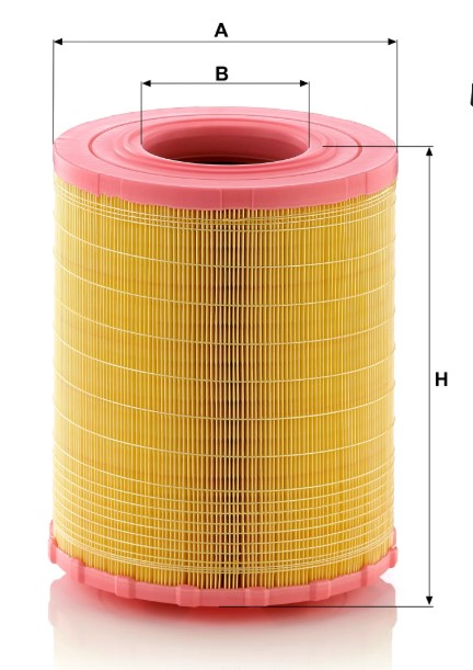 HAVA FILTRESI ATEGO AXOR 3228 003 094 9505-9604-004 094 7404 A-274 B-127mm H-347mm